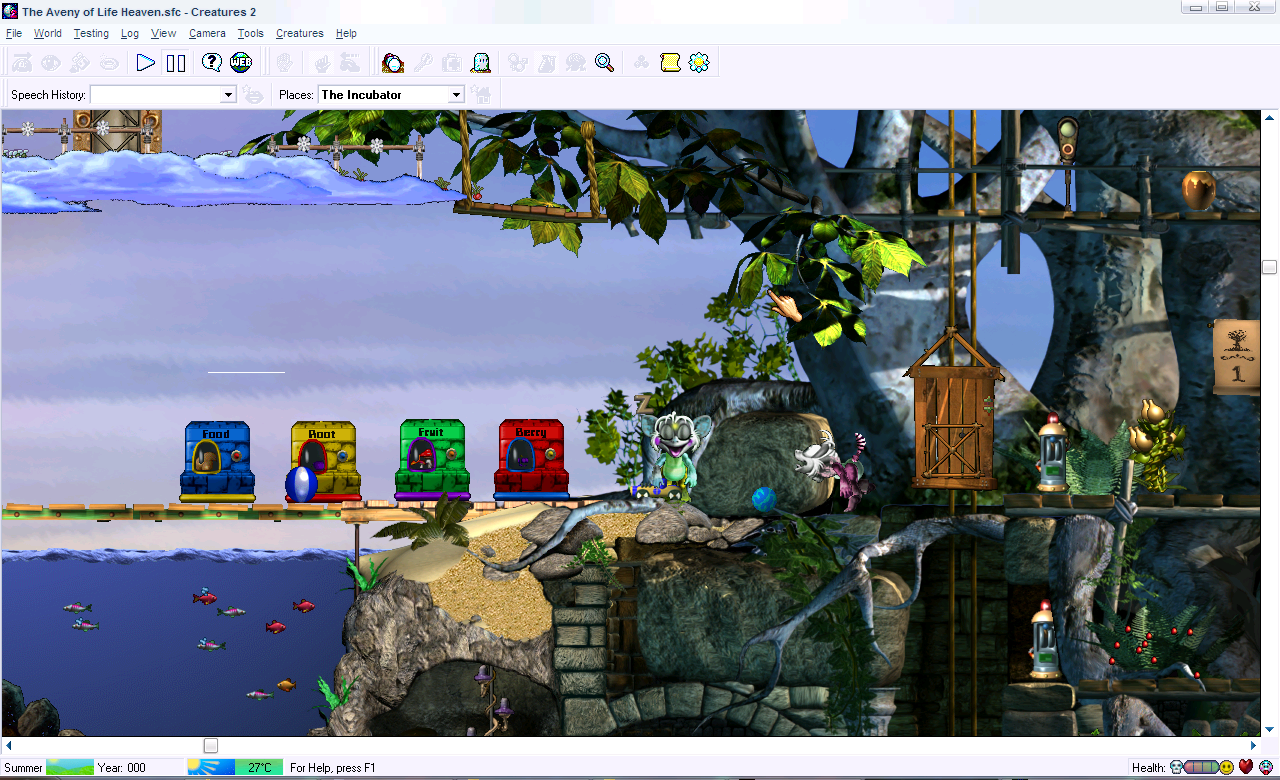 My Norn Being Funny (Click to enlarge)