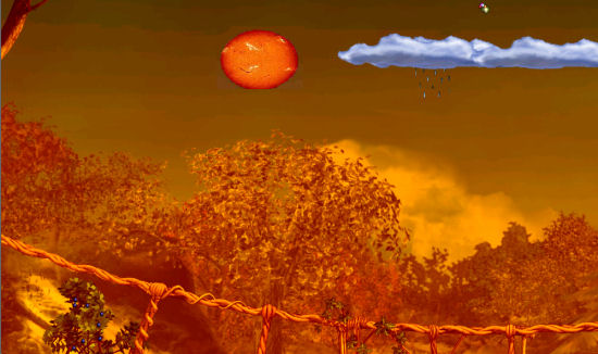 Volcanic Eruption in Albia (Click to enlarge)