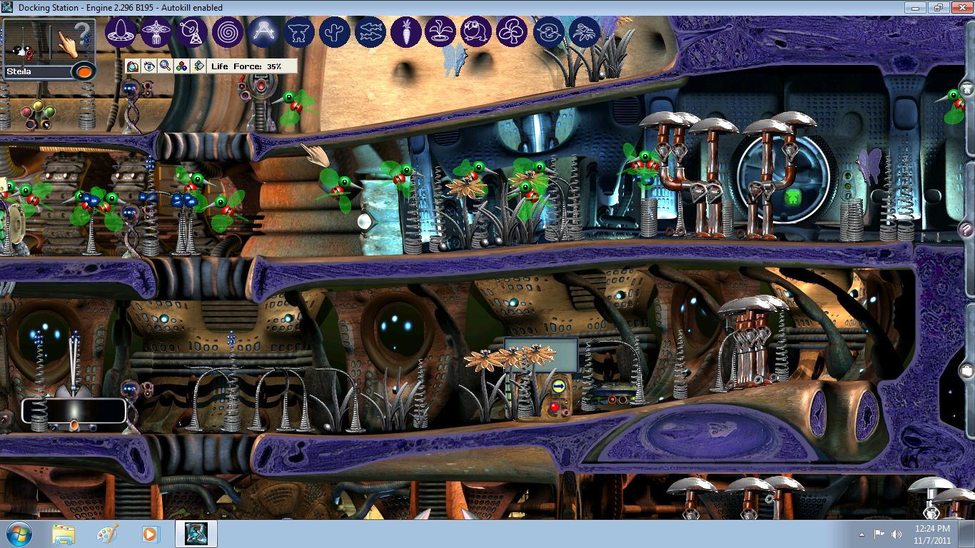 The Mechanical Garden (Click to enlarge)