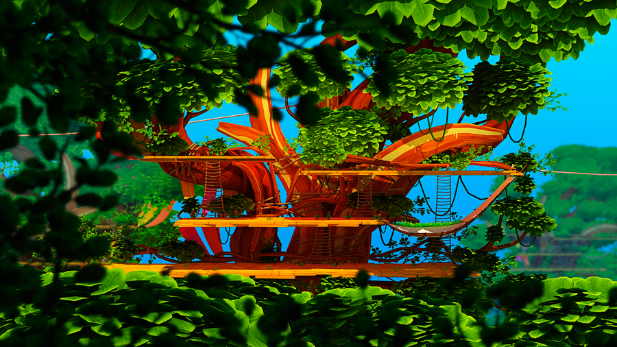 C4 Environment: The Treehouse (Click to enlarge)