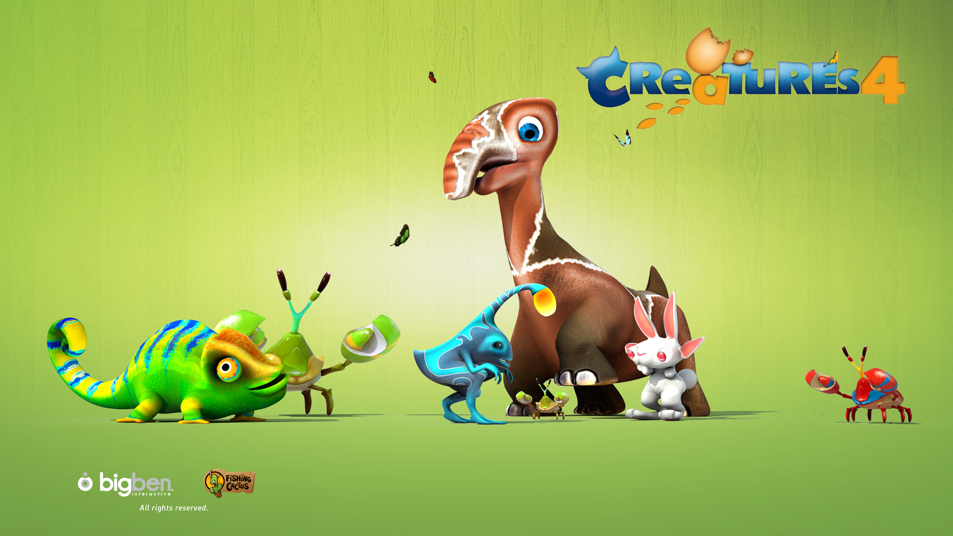 C4 Fauna: All-New Critters! (Click to enlarge)