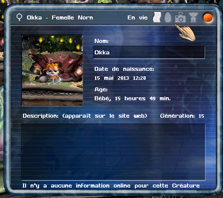 My First Immortal Norn (Click to enlarge)