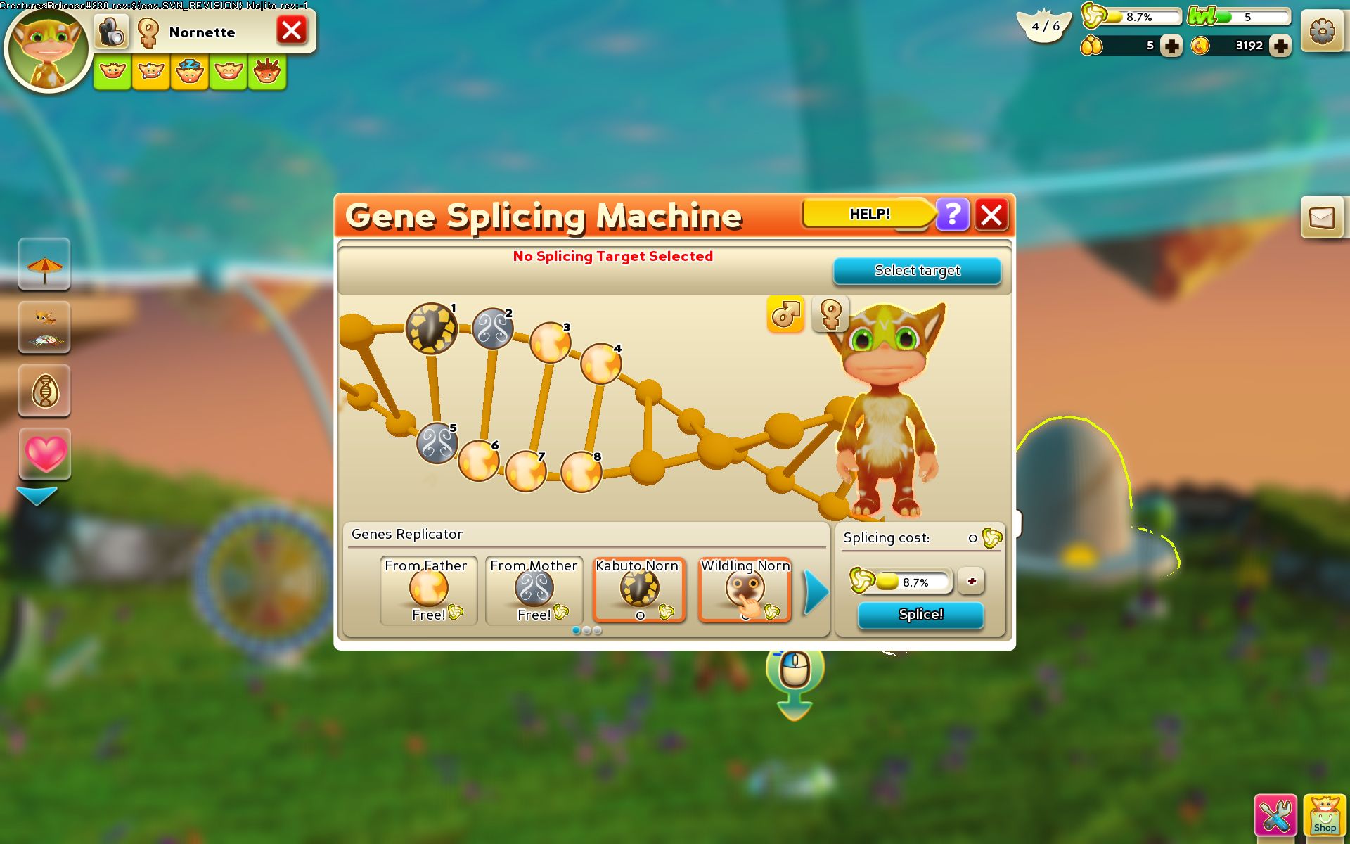 Gene Splicing Machine (CO) (Click to enlarge)