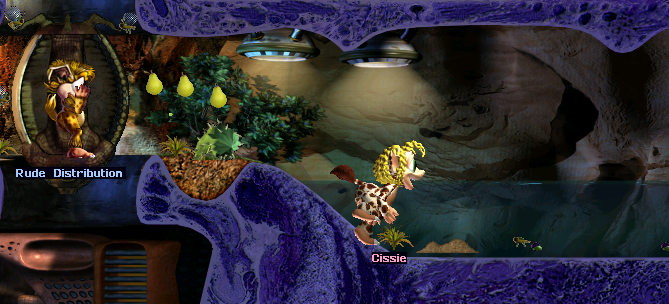 Don't Do It, Cissie! (Click to enlarge)