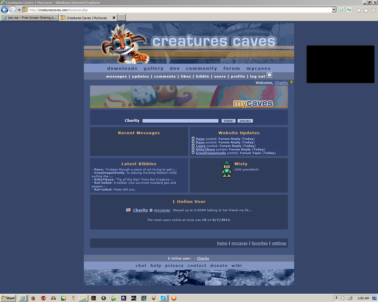 1:00 AM is a Lonely Time, Eh? (Click to enlarge)