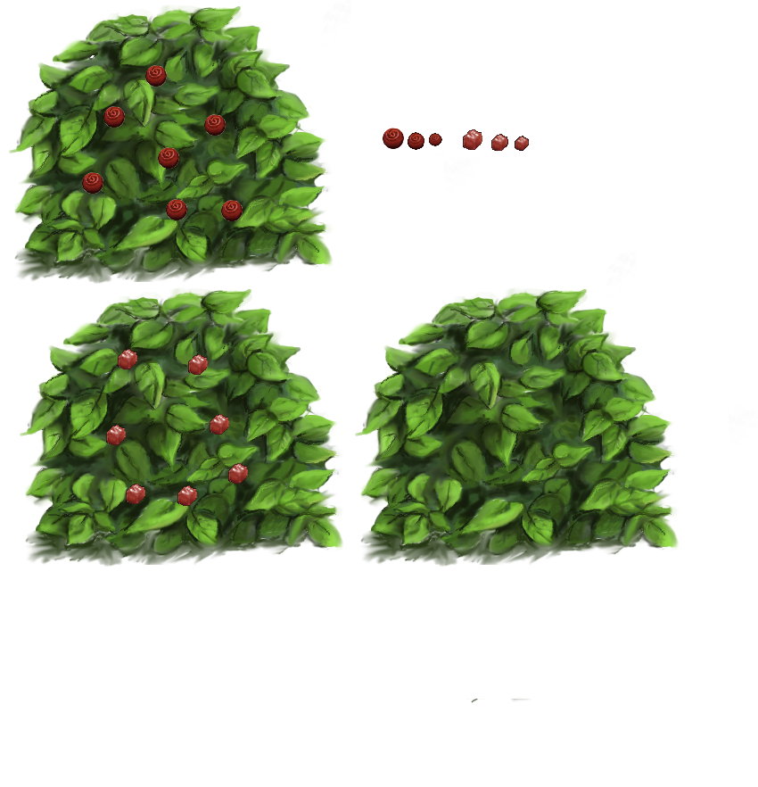Chocolate Bushes (Click to enlarge)