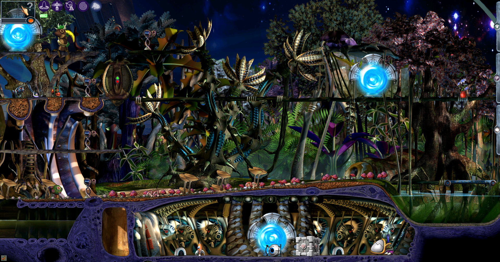 Wolfling Run Jungle Terrarium (Click to enlarge)