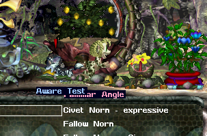 Blue Zebra and Green Civet (Click to enlarge)