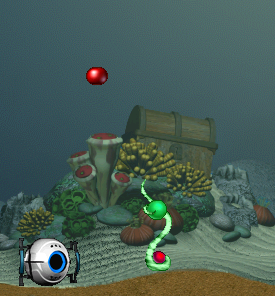 Flying, Bouncing Tomatoes (Click to enlarge)