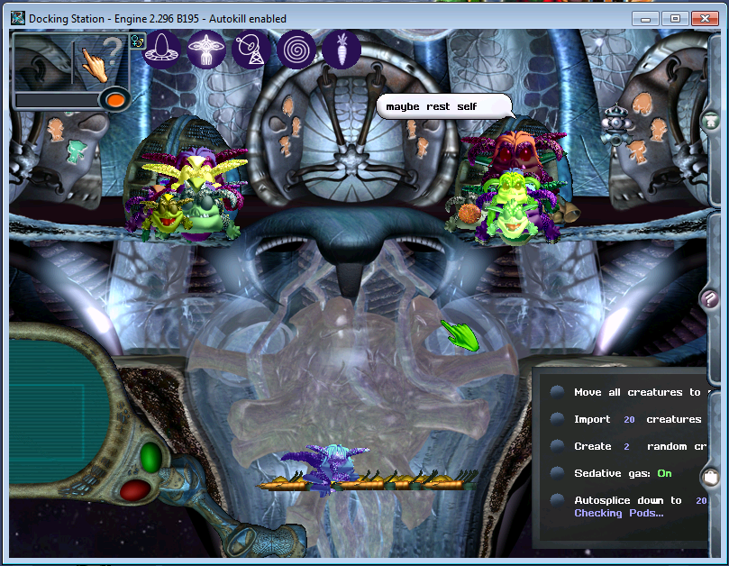 Left My Game Running... (Click to enlarge)