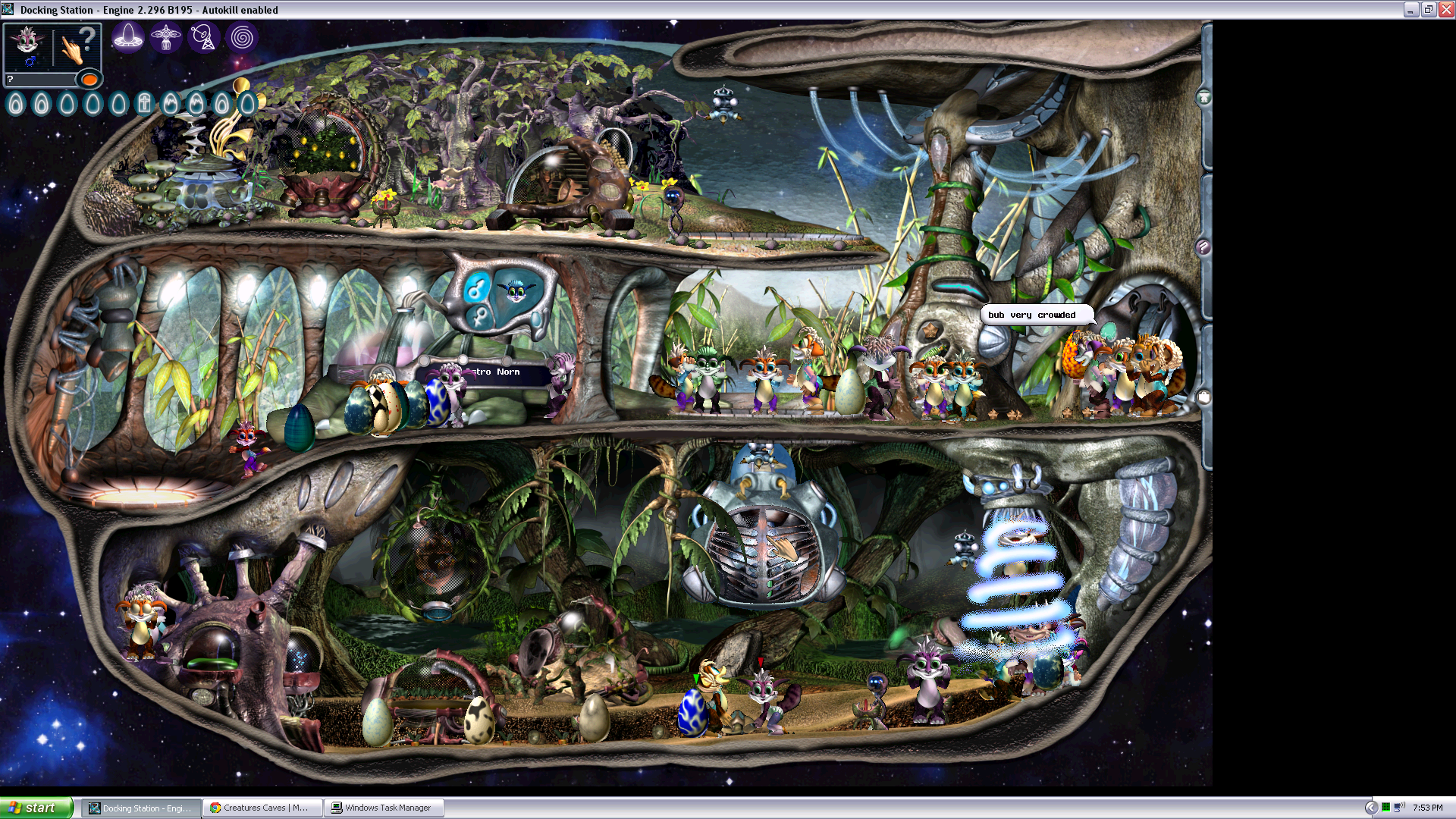 Splicer Run (Click to enlarge)