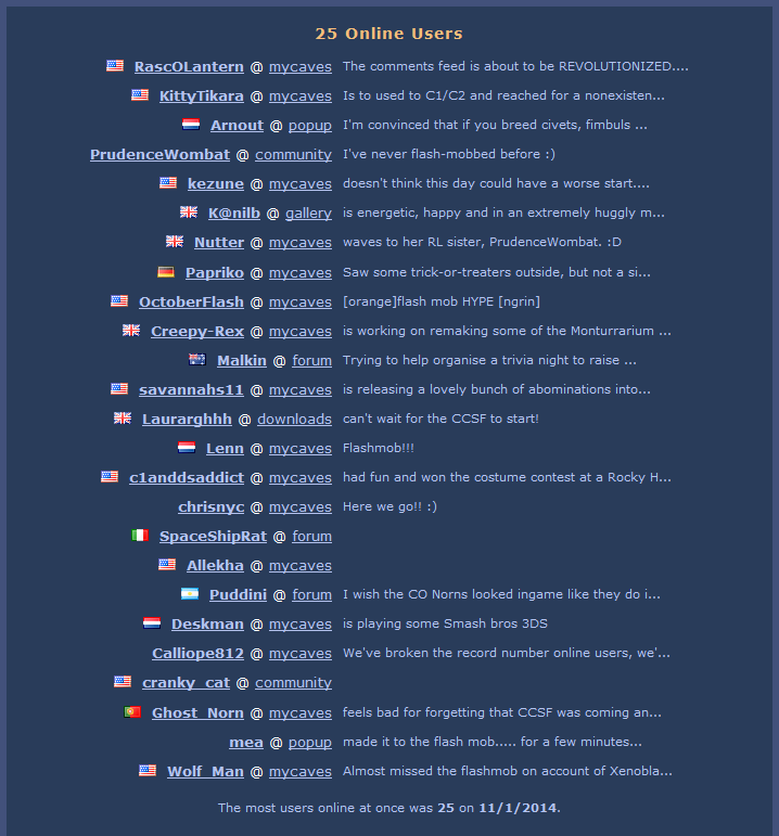 Flash Mob! (Click to enlarge)