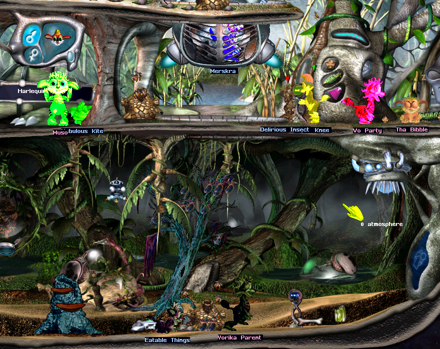 Sickly-Looking Toxic Norns (Click to enlarge)