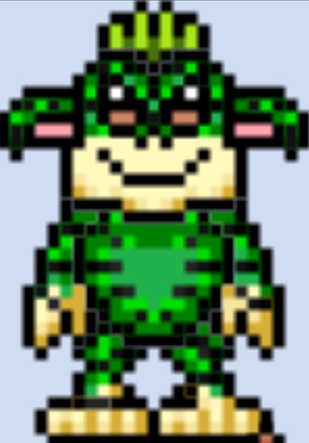 Schroder's Hair Glitch (Click to enlarge)