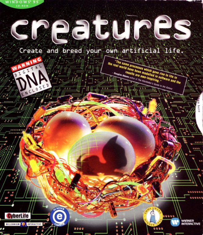 Creatures 1 UK Cover - Front (Click to enlarge)