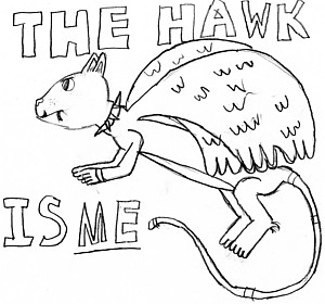 The Hawk is Me (Click to enlarge)