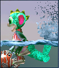 Aqua and the Water Devil (Click to enlarge)