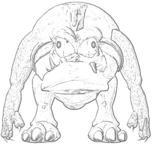 Color-In Grendel (Click to enlarge)