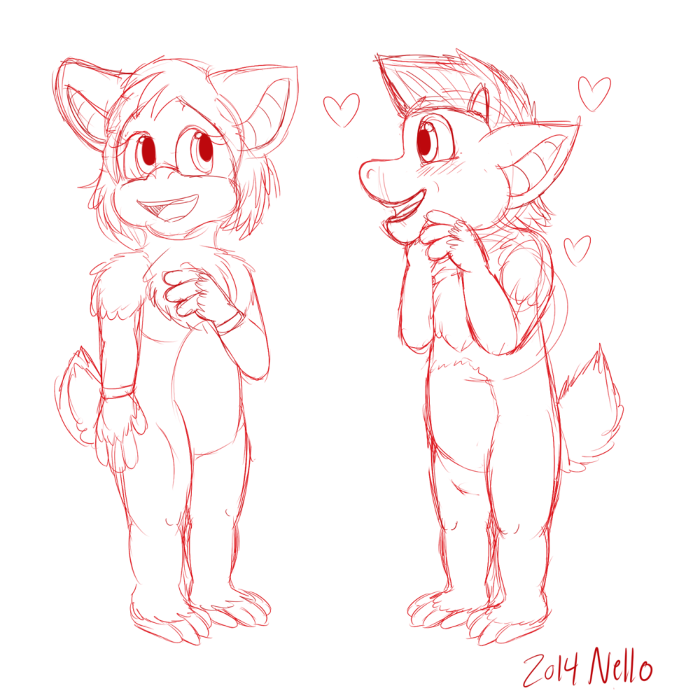 Two Norns (Click to enlarge)