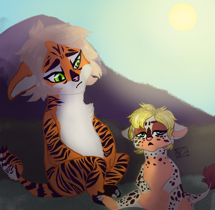 Rosie and Sassafrass (Click to enlarge)