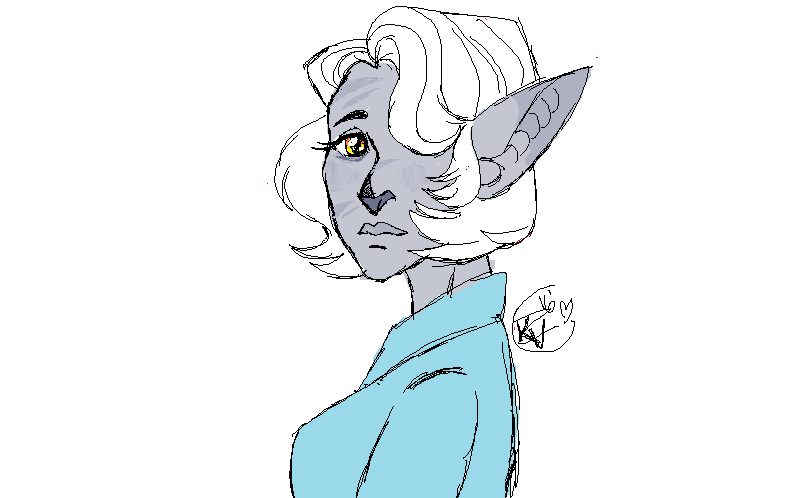 lazy shee sketch (Click to enlarge)