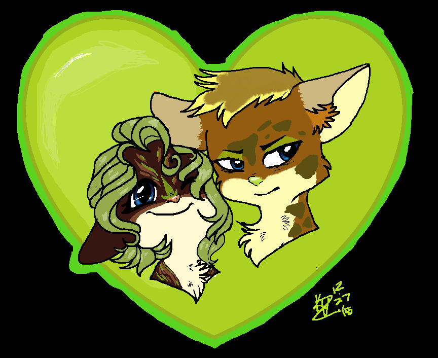 Ayae and Arnhelm (Click to enlarge)