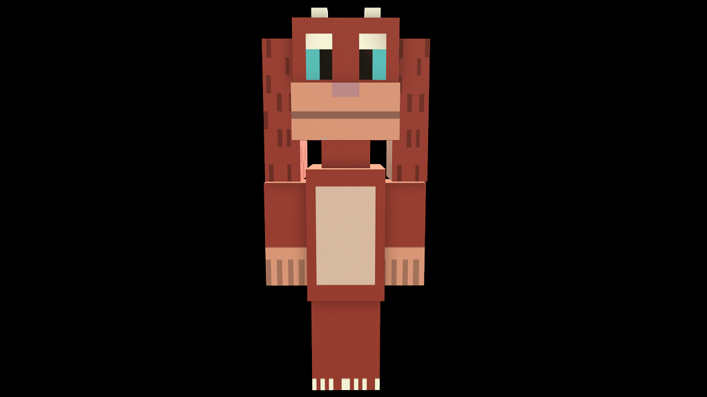 Minecraft-Style Banana Norn (Click to enlarge)