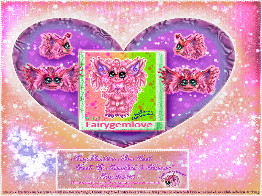 FairyGemLove project (Click to enlarge)