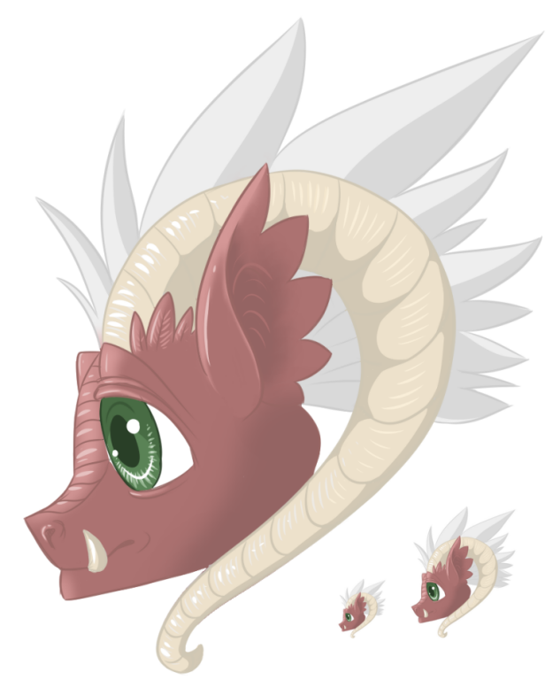 Male Wyrm Norn Head [CONCEPT] (Click to enlarge)