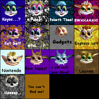 All the norn avatars I made (Click to enlarge)