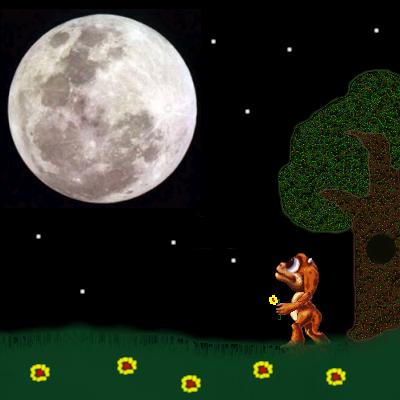 A Walk at Midnight (Click to enlarge)