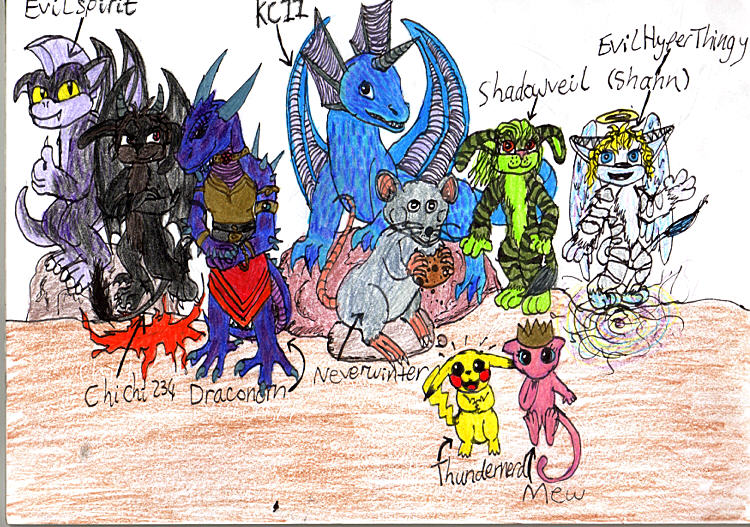 Draconorn's buddies! (Click to enlarge)